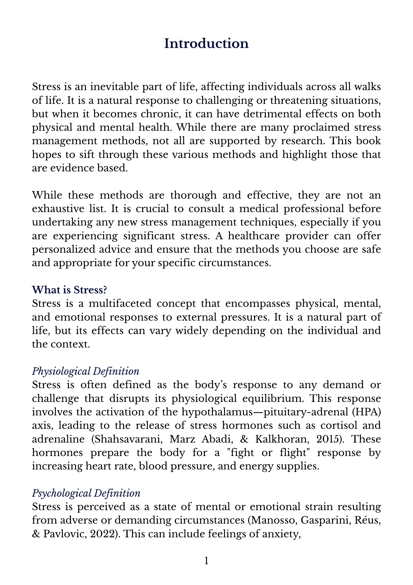 Managing Stress: An Evidence Based Guide (eBook) - Instant Download & eReader Friendly!