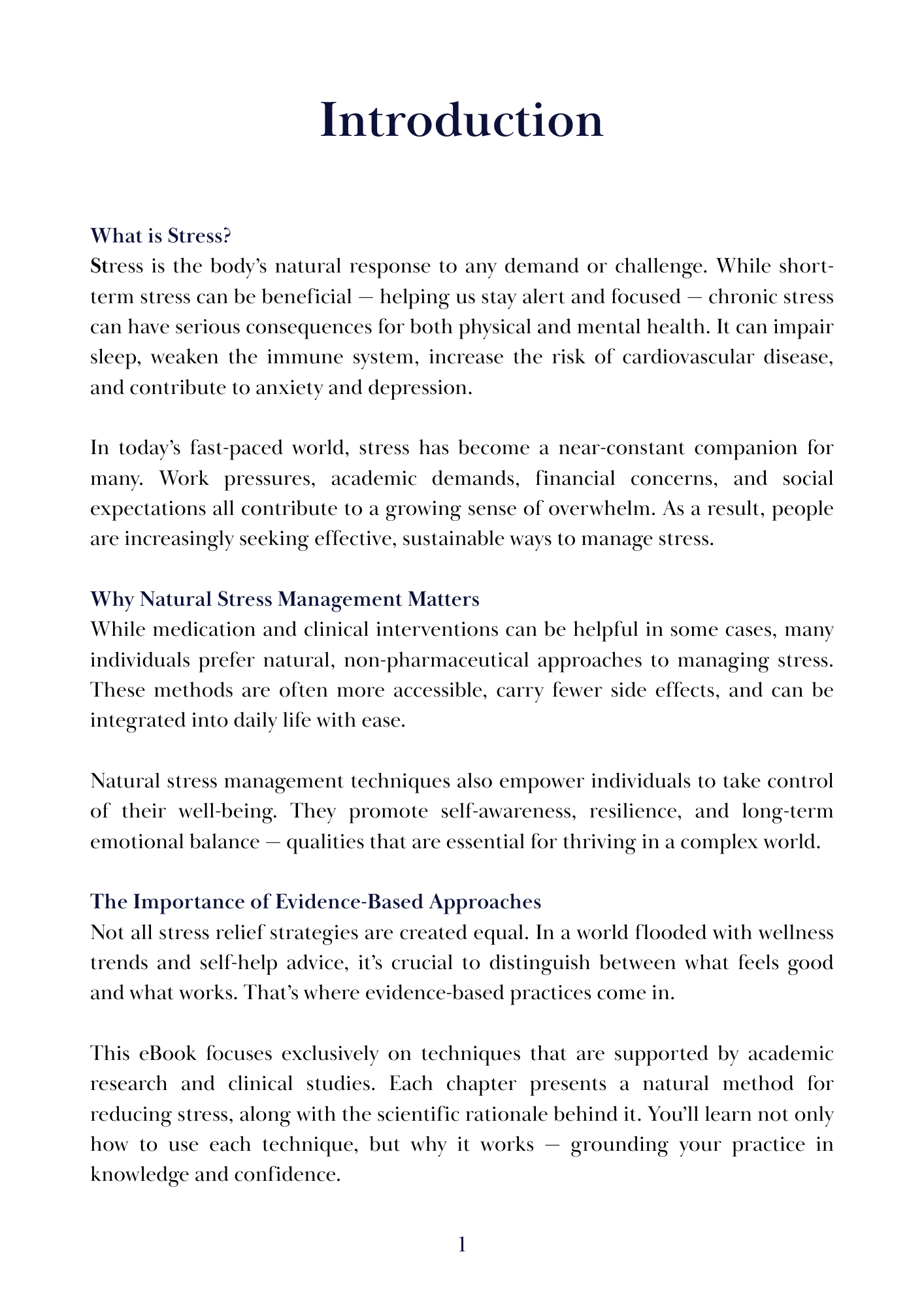 Your Calm Toolkit: 5 Scientific Ways to Reduce Stress Naturally - Free Instant Download and eReader Friendly!