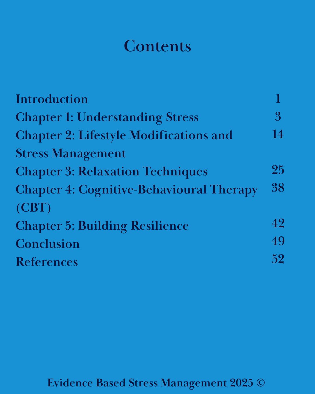 Managing Stress: An Evidence Based Guide (eBook)
